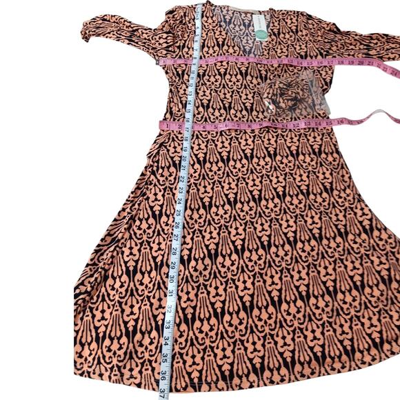 NEW 41 HAWTHORN Faux Wrap Dress M‎ Circle Stretchy STITCHFIX Event Career Office - Picture 5 of 11